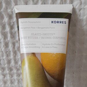 Korres Elasti Smooth BERGOMOT PEAR Body Butter LOTION 13.53 oz Mega Size Unisex